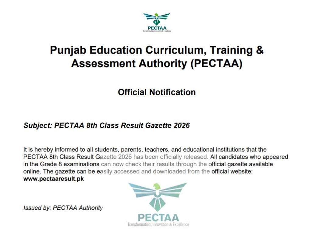 8th-Class-Result-Gazette-2026