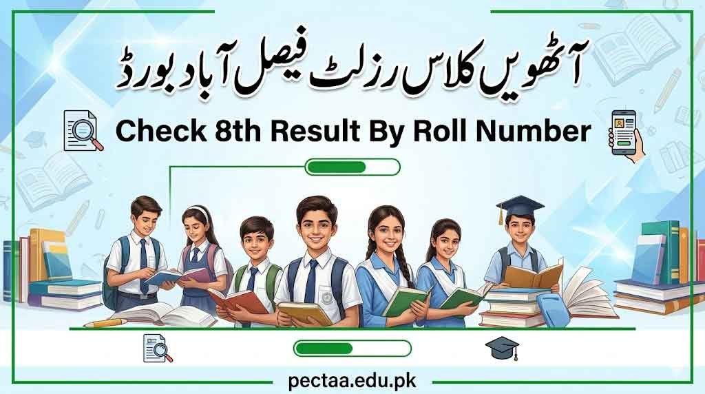 BISE Faisalabad 8th Class Result 2026