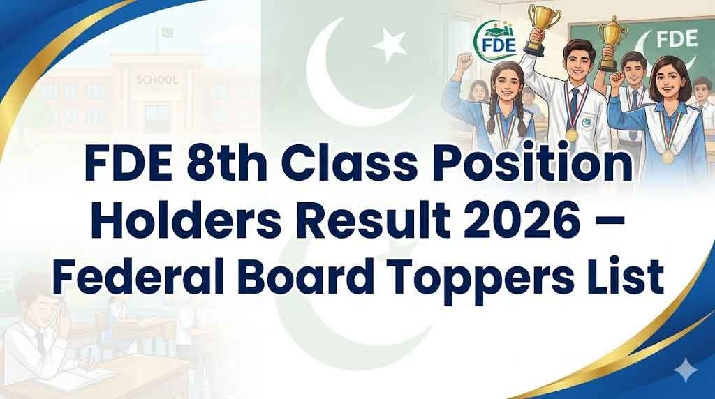 FDE-8th-Class-Position-Holders-Result