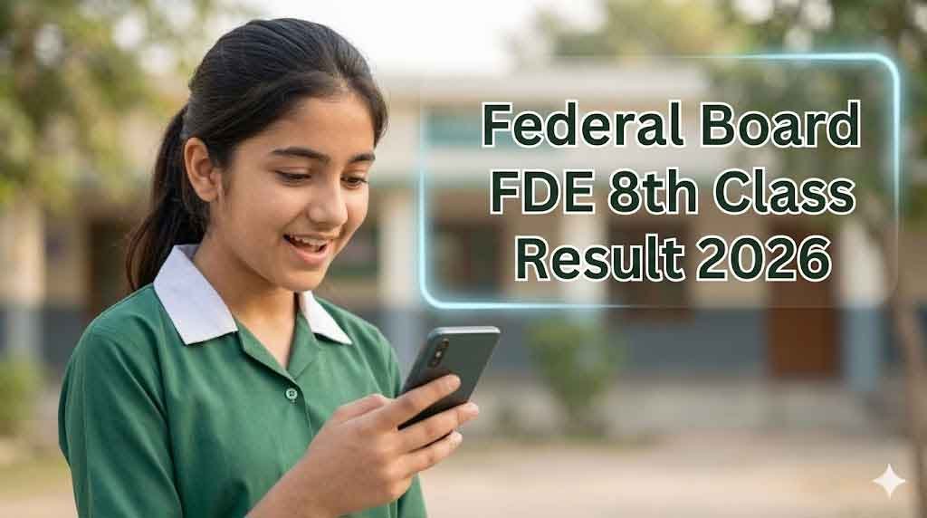 Federal Board FDE 8th Class Result 2026