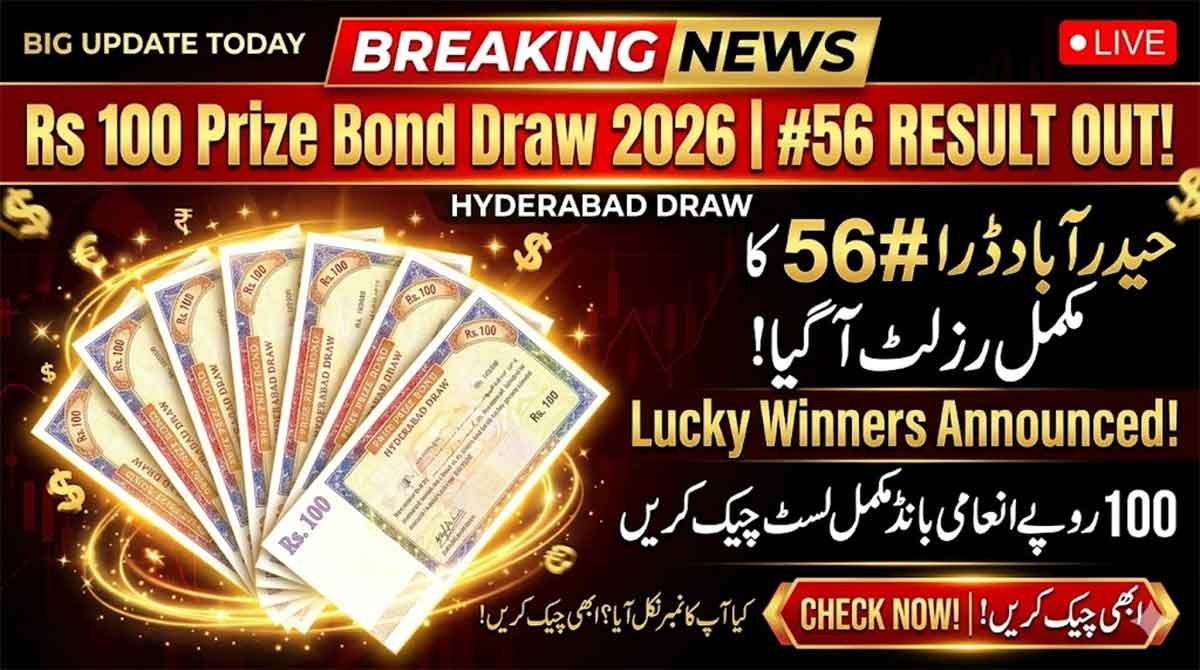 Rs 100 Prize Bond Draw Balloting Result 2026