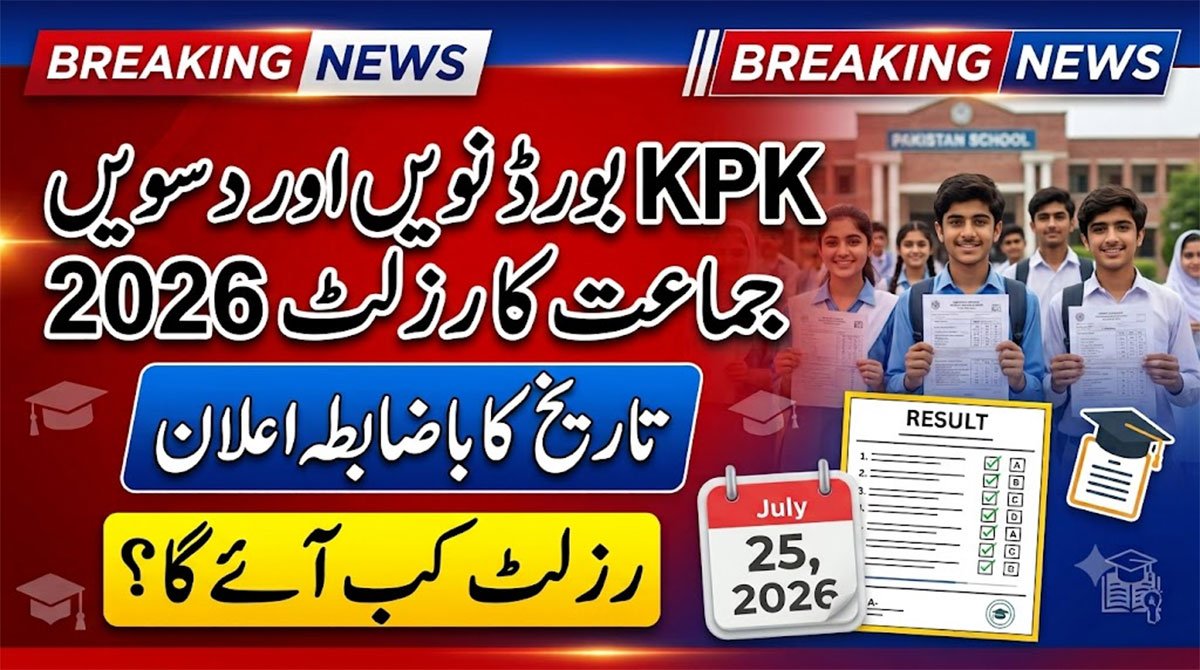 KPK Board Result 2026 9th, 10th Class Expected Date Announced